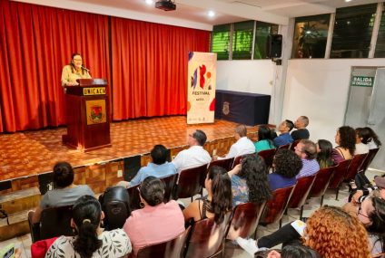 Inaugura rectora de UNICACH Festival Universitario de Artes 2026