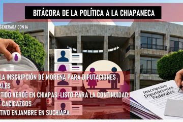 Bitácora de la “política a la chiapaneca”¿Choque entre la Nueva ERA y el CEN de Morena por las diputaciones federales en Tuxtla? Bitácora de la “política a la chiapaneca”¿Choque entre la Nueva ERA y el CEN de Morena por las diputaciones federales en Tuxtla?