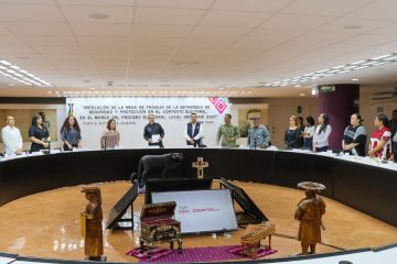 Instalan en Chiapas Mesa de Seguridad para el Proceso Electoral Local 2027